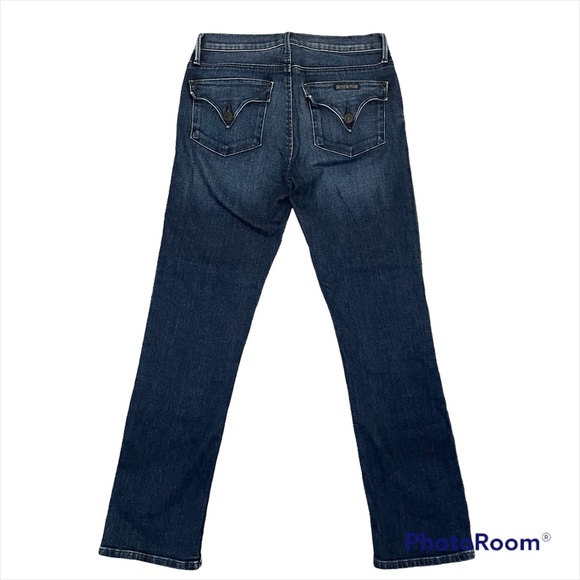Hudson Bailee Mid-Rise Crop Baby Boot Jeans Size 27 - Picture 5 of 16